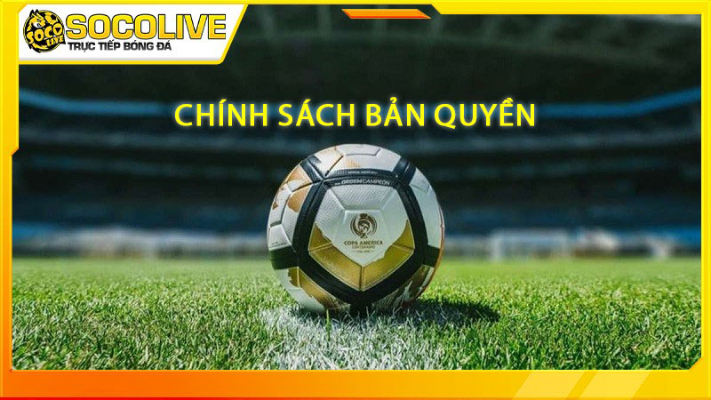 Chính sách Bản quyền của socolive