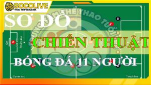 Sơ đồ bóng đá 11 người phổ biến từ trước đến nay